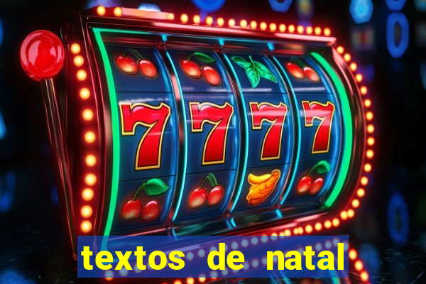 textos de natal para imprimir